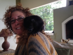 I've got a monkey on my shoulder!
