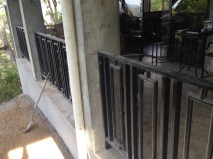 I love the railings, they turned out great!